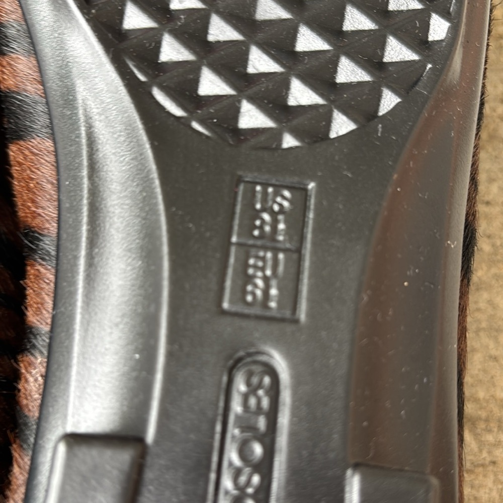 AEROSOLES Brown Zebra-Print Loafers - Picture 11 of 13